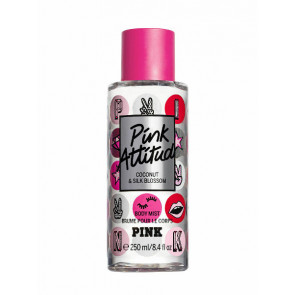 Парфюмироваyный спрей для тела Victoria`s Secret  Pink Attitude Body mist fragrance spray coconut silk 250 ml